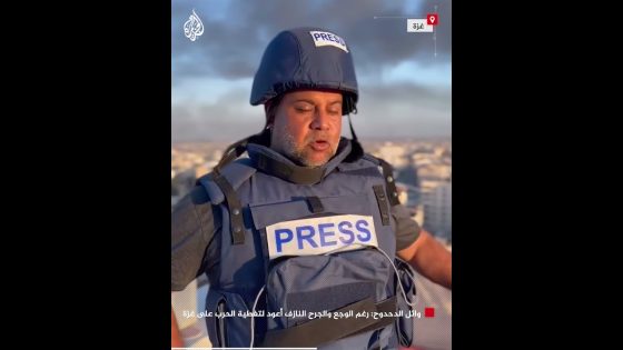 وائل الدحدوح: رغم الوجع والجرح النازف أعود لتغطية الحرب على غزة